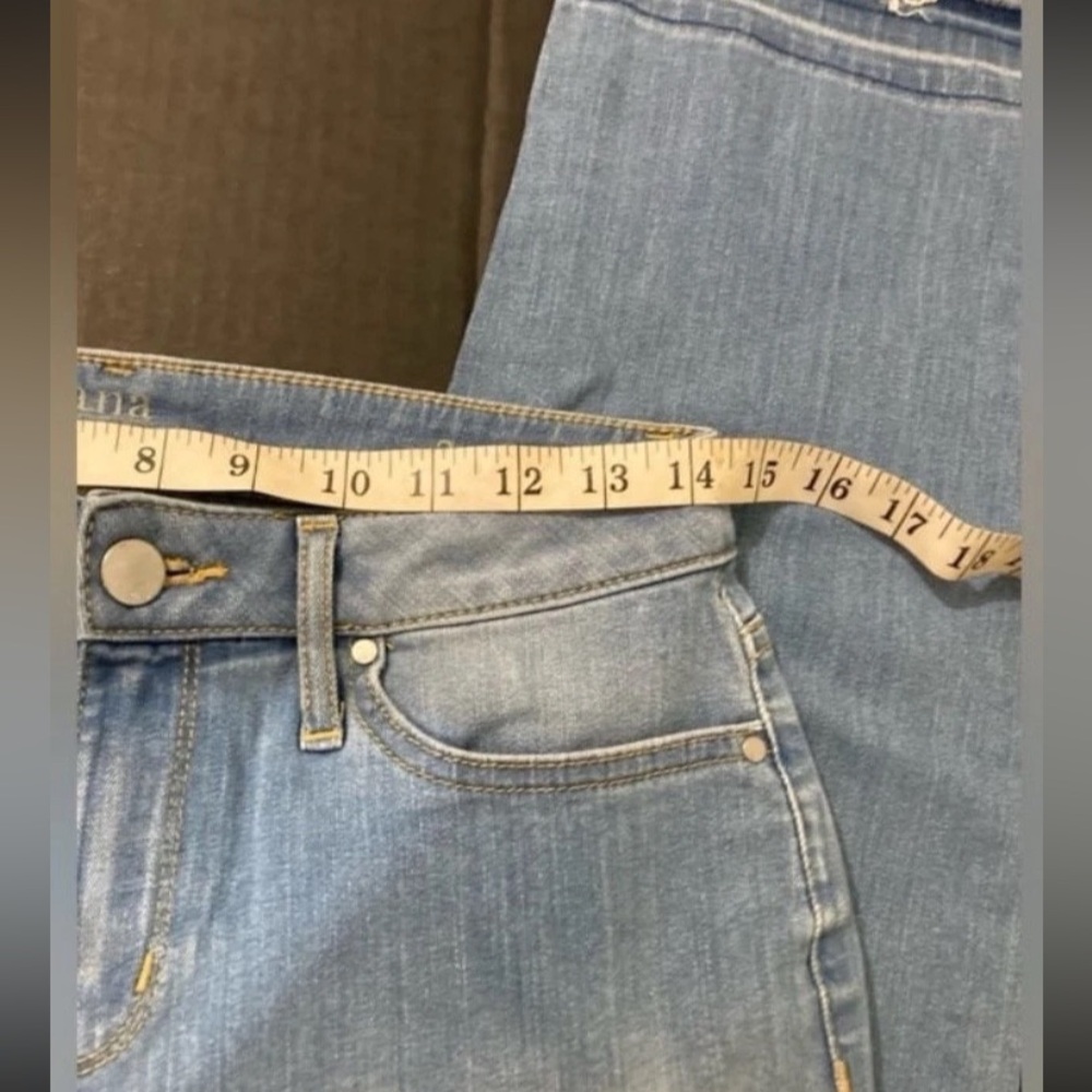 a.n.a Light Blue Straight Jeans - Picture 2 of 5